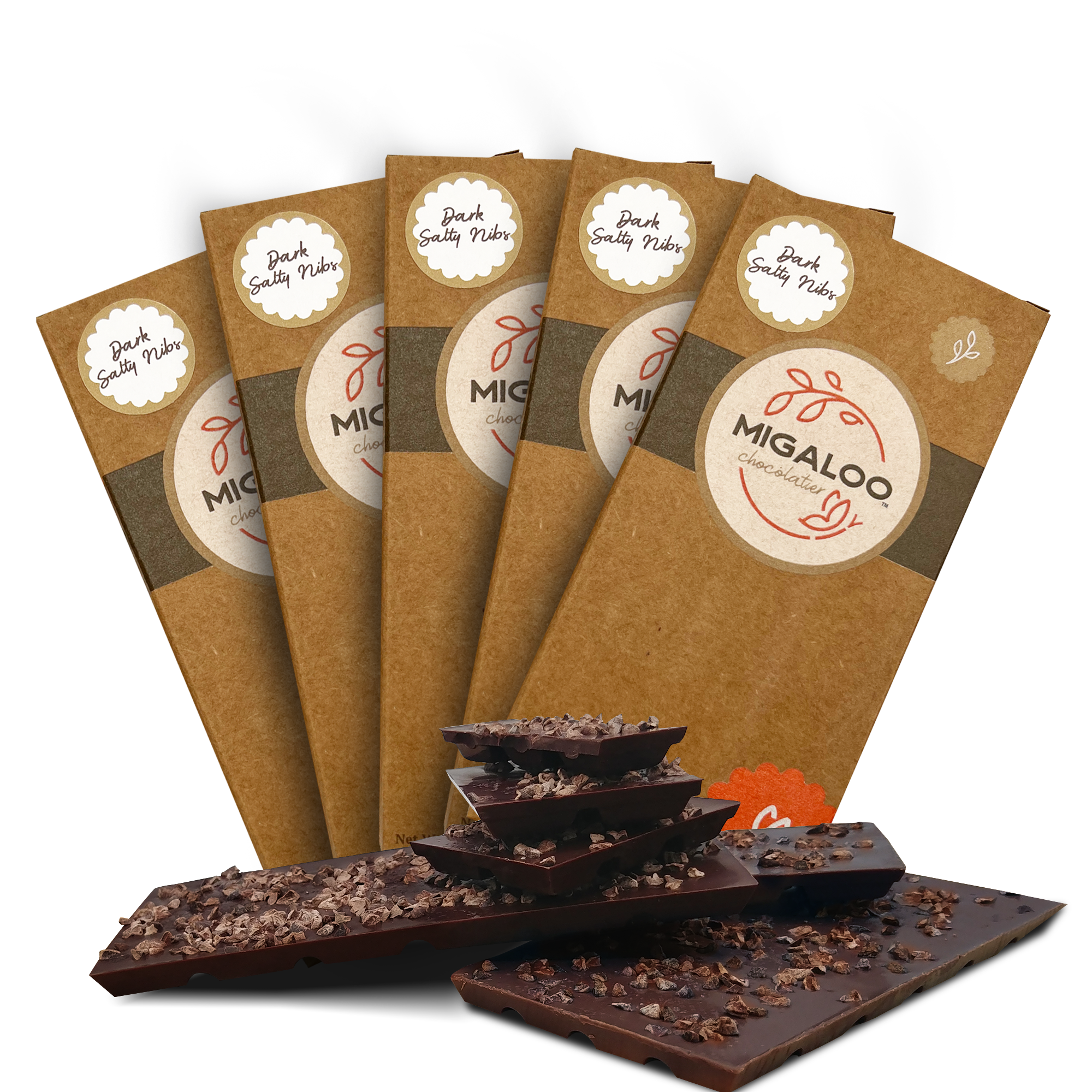 Top seller Dark Chocolate Bars – Dark Salty Nibs (65g)
